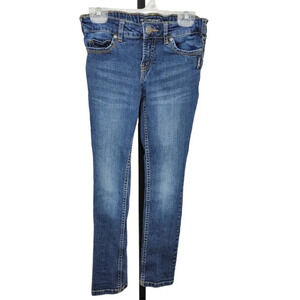 Silver Jeans Girl's Sasha Jeans Size  8 Adjustable Waist